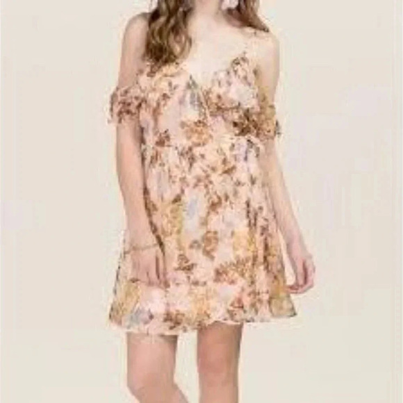 MIAMI | FLORAL WRAP DRESS - Picture 1 of 11